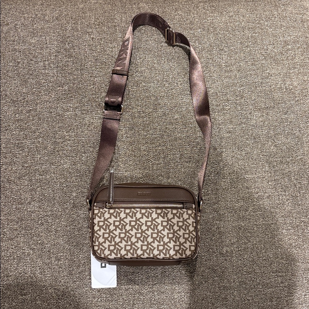 Dkny Monogram Camera Crossbody Bag